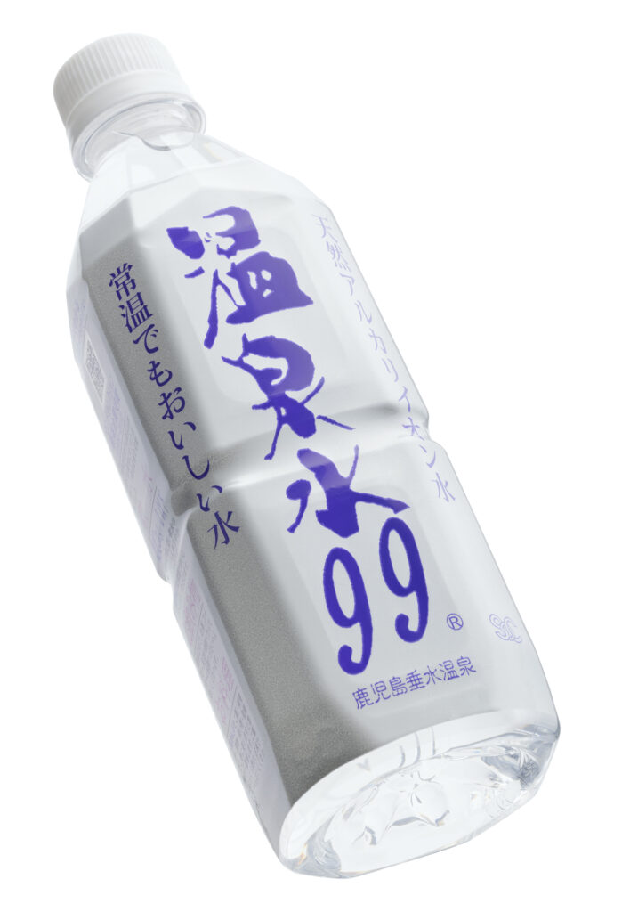 温泉水99 500mlボトル｜鹿児島県垂水温泉の天然アルカリイオン水