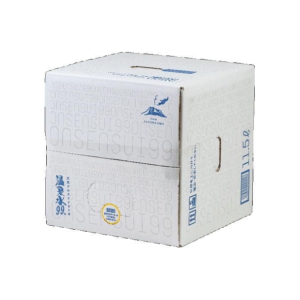 ONSENSUI 99 11.5L bottle, large-format alkaline water for professional use from Japan