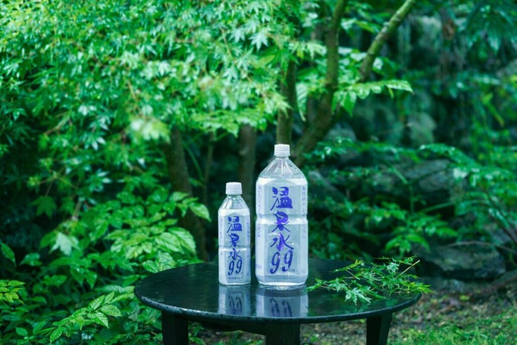 ONSENSUI99 premium natural alkaline water bottles from Japan